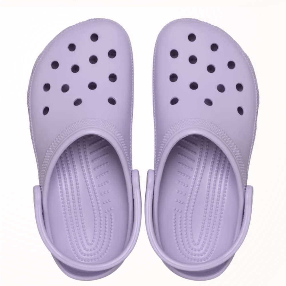 NWT Lavender Classic Crocs